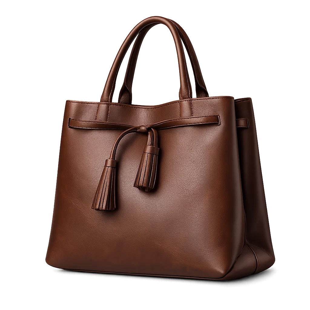 Genuine Leather Ladies Handbag - Image 4