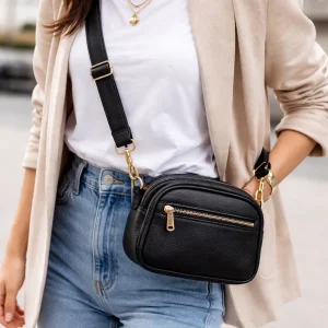 crossbody bags in genuine leather