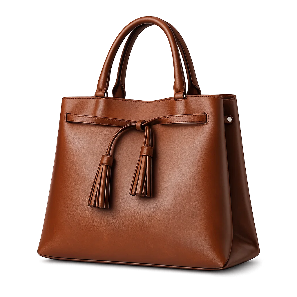 Genuine Leather Ladies Handbag - Image 3